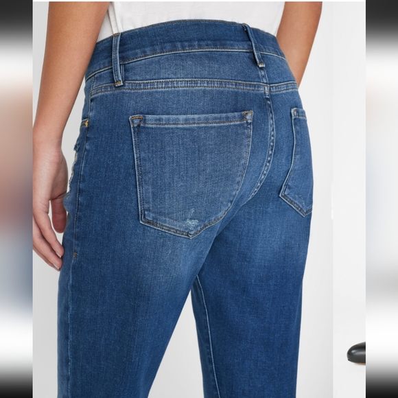 Le Garcon Stagger Hem in Azure - Picture 7 of 8